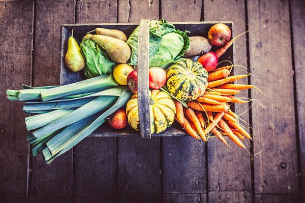 Calendario anual de frutas y verduras de temporada 