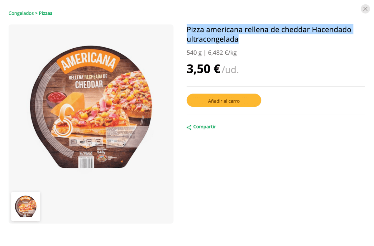 La pizza de Mercadona que provoca colas enormes por solo 3 € - Mercadona Online