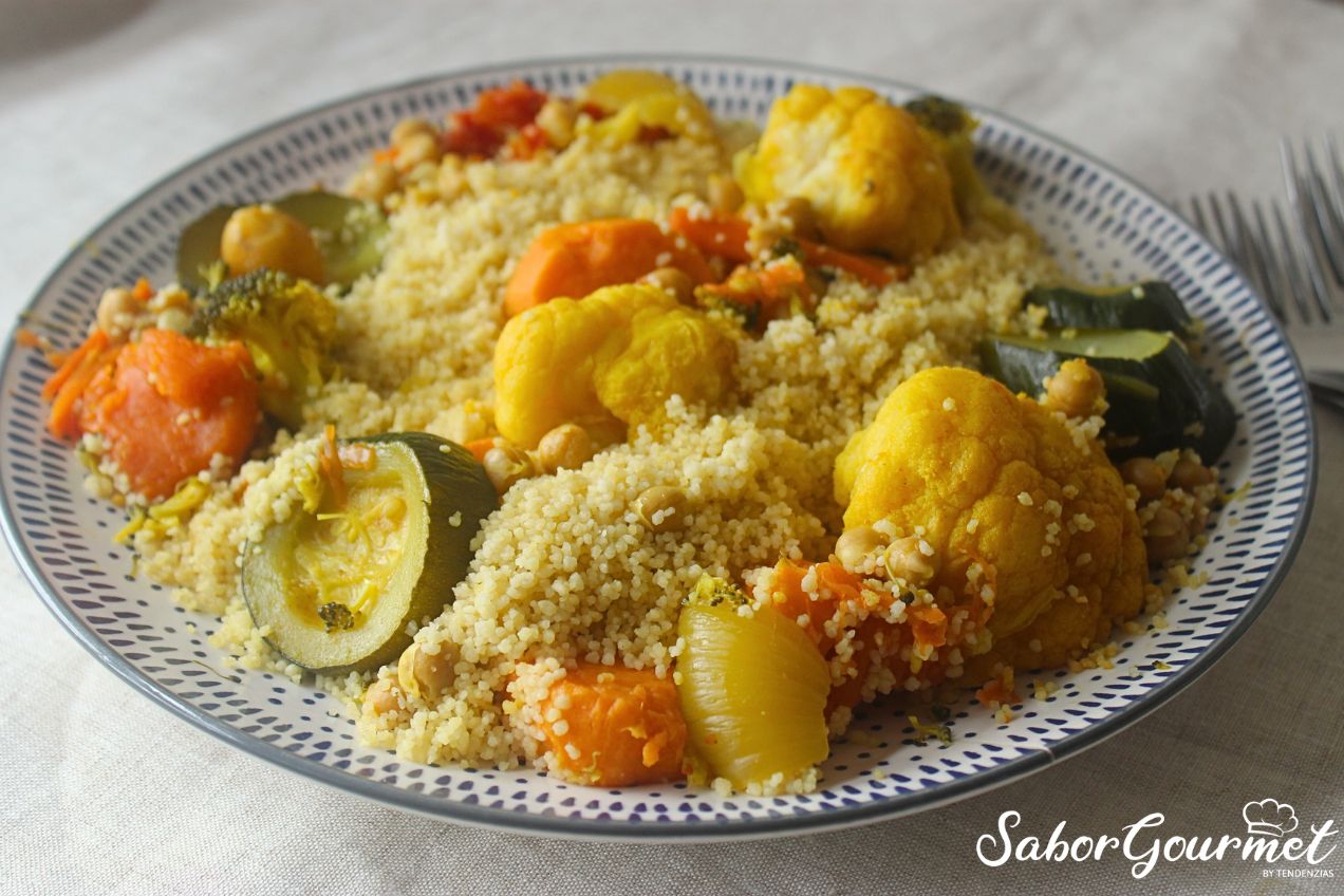 ¿Cómo hacer cuscús marroquí de verduras?