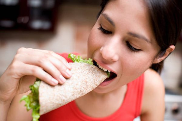 5 recetas fitness sin carne que te van a encantar Tacos de garbanzos con verduras 