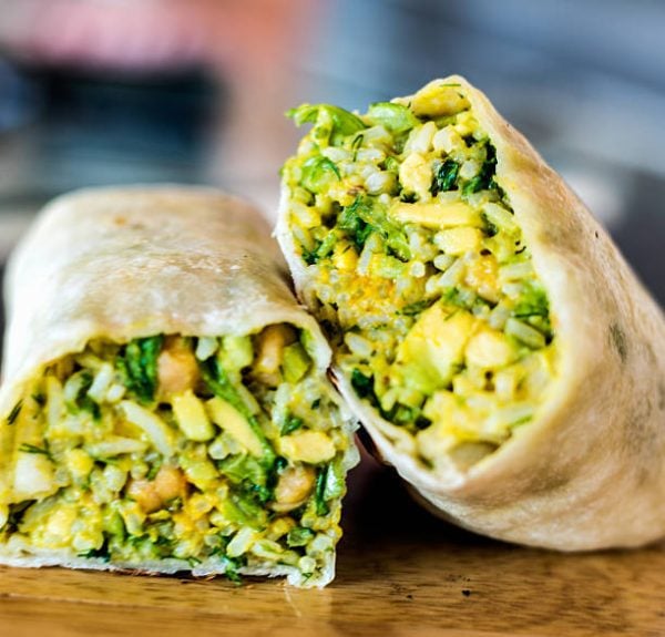 5 recetas fitness sin carne que te van a encantar Tacos de garbanzos verduras 