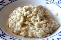 Arroz a la parmesana o risotto alla parmigiana