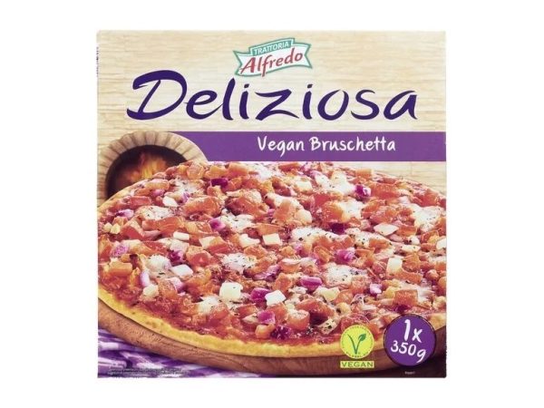 Catalogo comida vegana lidl pizza bruschetta veganas 