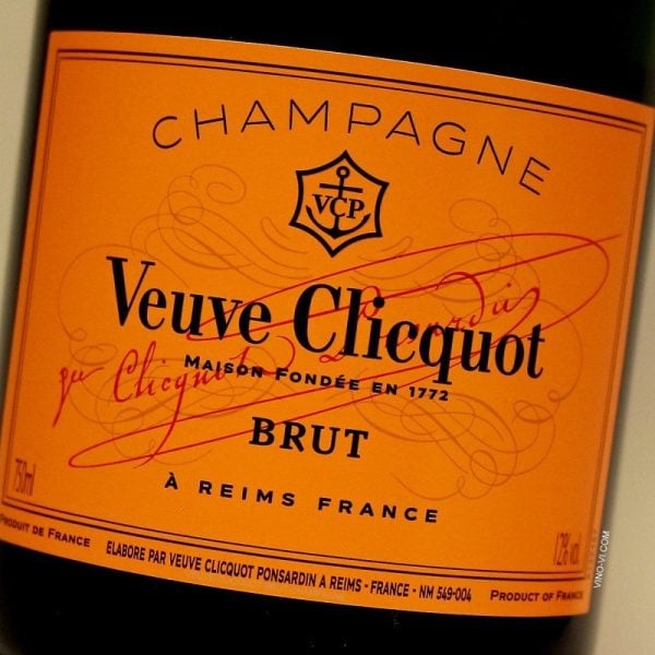Champagne mas caro mundo top 10 veuve cliquot 