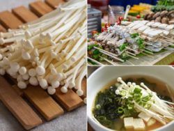 Cómo cocinar las setas enoki - receta