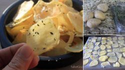 Cómo hacer patatas chips al horno - crujientes y fáciles de hacer