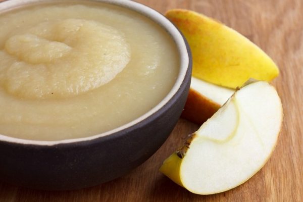 Como hacer pure de manzana ingredientes 