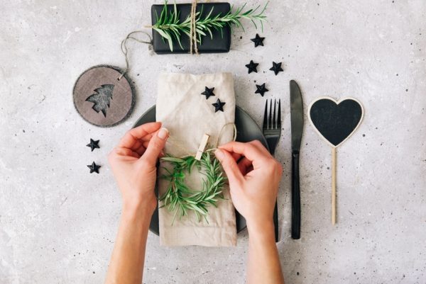 Decoracion mesa de navidad ideas