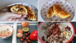 Empanadillas de hojaldre al Horno rellenas de Atún