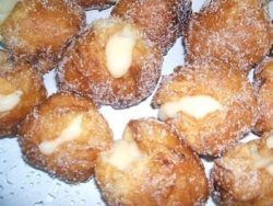 Receta buñuelos con crema