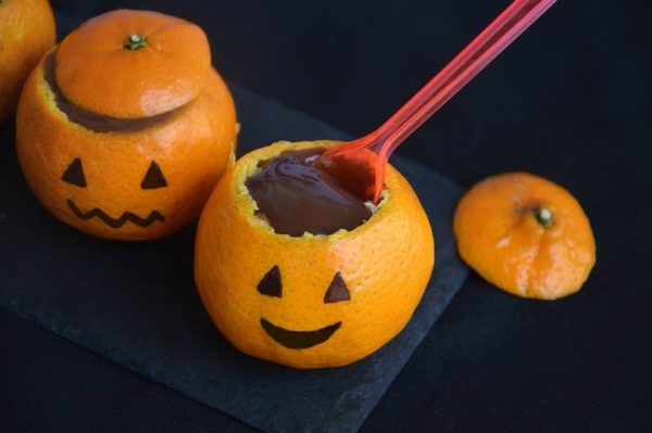Halloween recetas mandarinas de halloween 