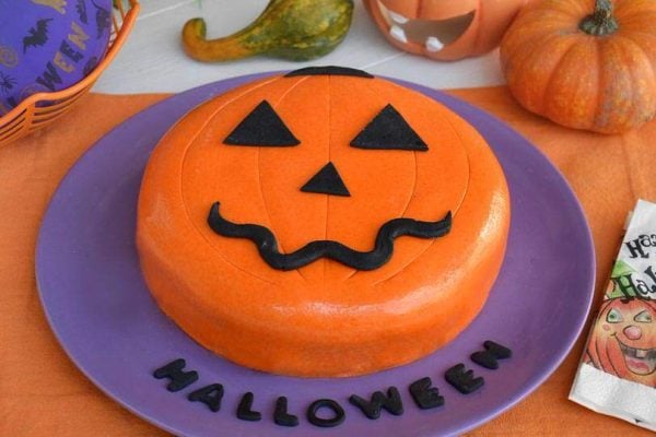 Halloween recetas pastel de calabaza de halloween 