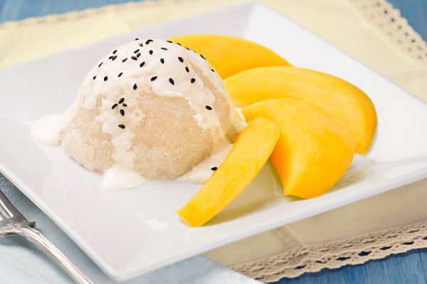 Mango sticky rice receta tailandesa 1 