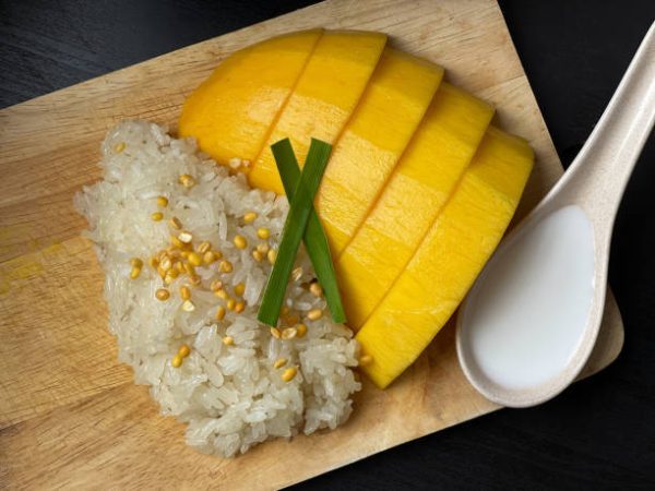 Mango sticky rice receta tailandesa 10 