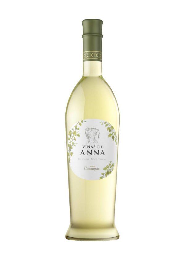Mejores vinos blancos carrefour2023 Viñas De Anna Chardonnay Blanco 2023 