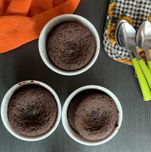 MUG Cake: Receta Saludable para el desayuno Chocolate y Avena