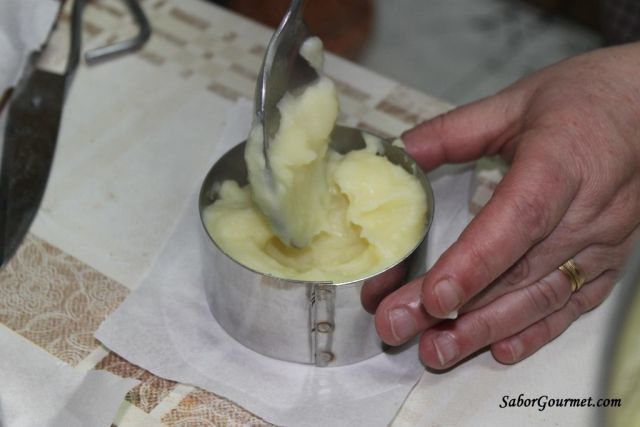 preparación puré de patata