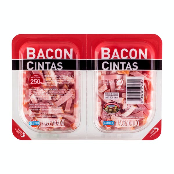 Productos dieta keto mercadona bacon 