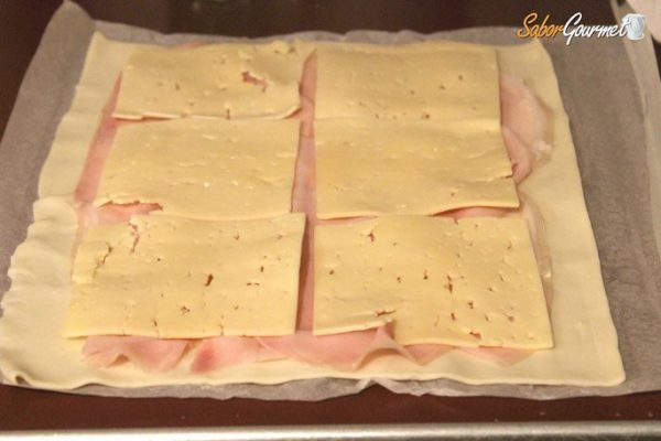 receta-hojaldre-con-jamon-y-queso