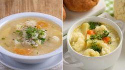 Cómo hacer sopa de coliflor paso a paso