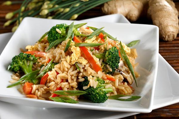 Recetas arroz vegetarianas arroz verduras 