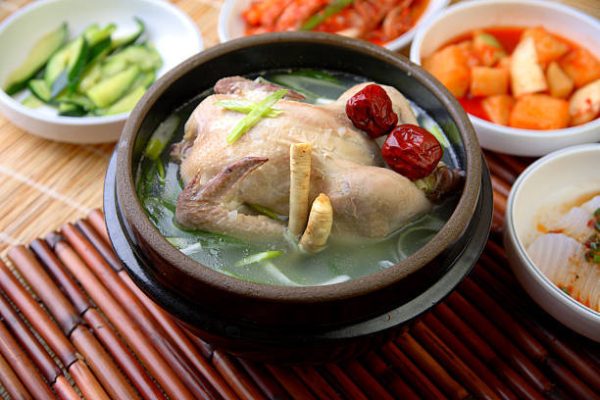 Recetas coreanas para hacer en casa Samgyetang 