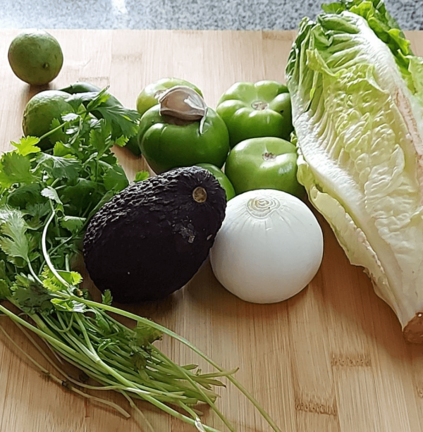 Cómo hacer Salsa Verde Ingredientes
