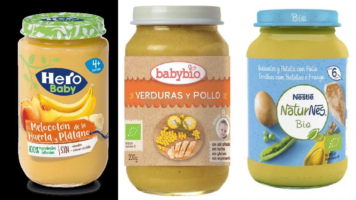 TOP los 5 potitos más saludables del supermercado para niños 